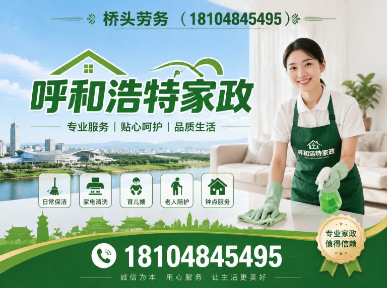 新城区内蒙古家政展示图